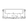 Housing Base - 140071993020 Basement [Electrolux Aeg]
